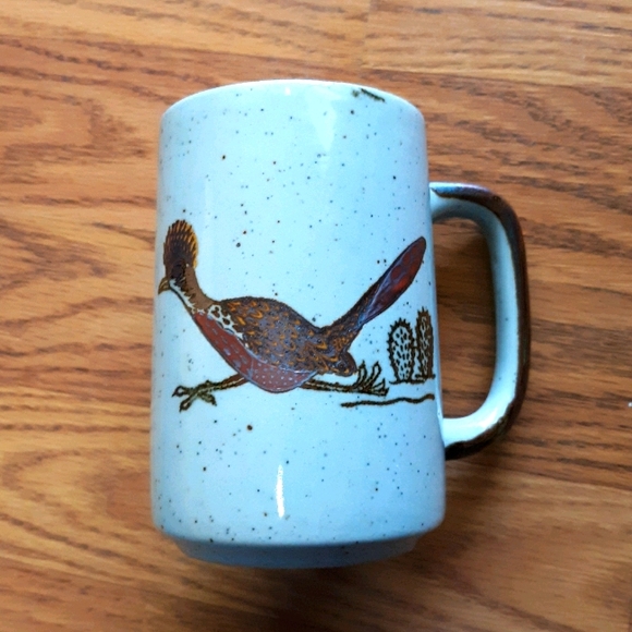 Vintage Roadrunner Cactus Mug
